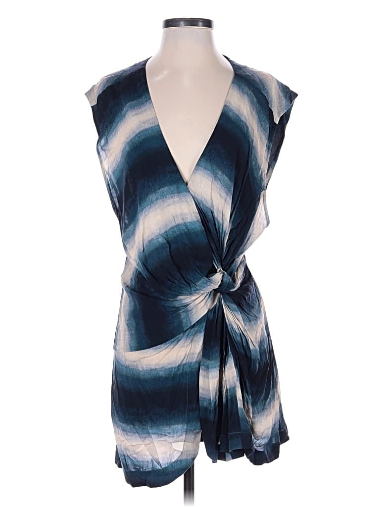 Pre-owned Vix By Paula Hermanny Casual Dress In Blue