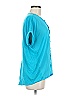 Dana Buchman 100% Polyester Teal Short Sleeve Blouse Size M - photo 4
