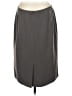 Le Suit 100% Polyester Solid Gray Formal Skirt Size M (petite) - photo 2