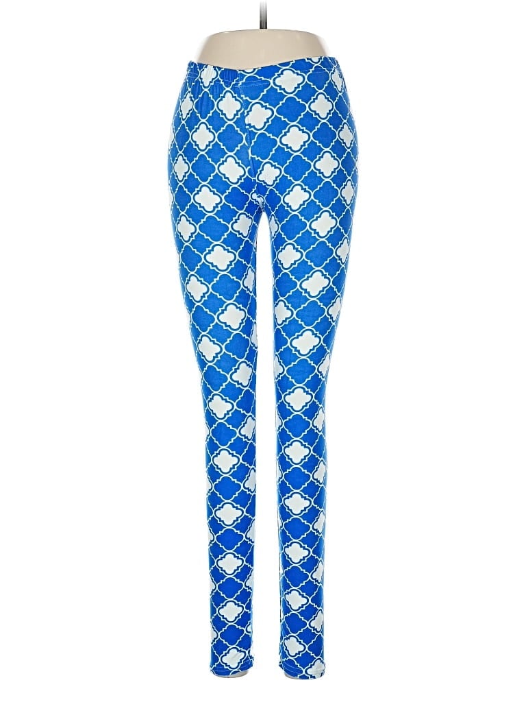 Pre-owned Unbranded Leggings In Blue