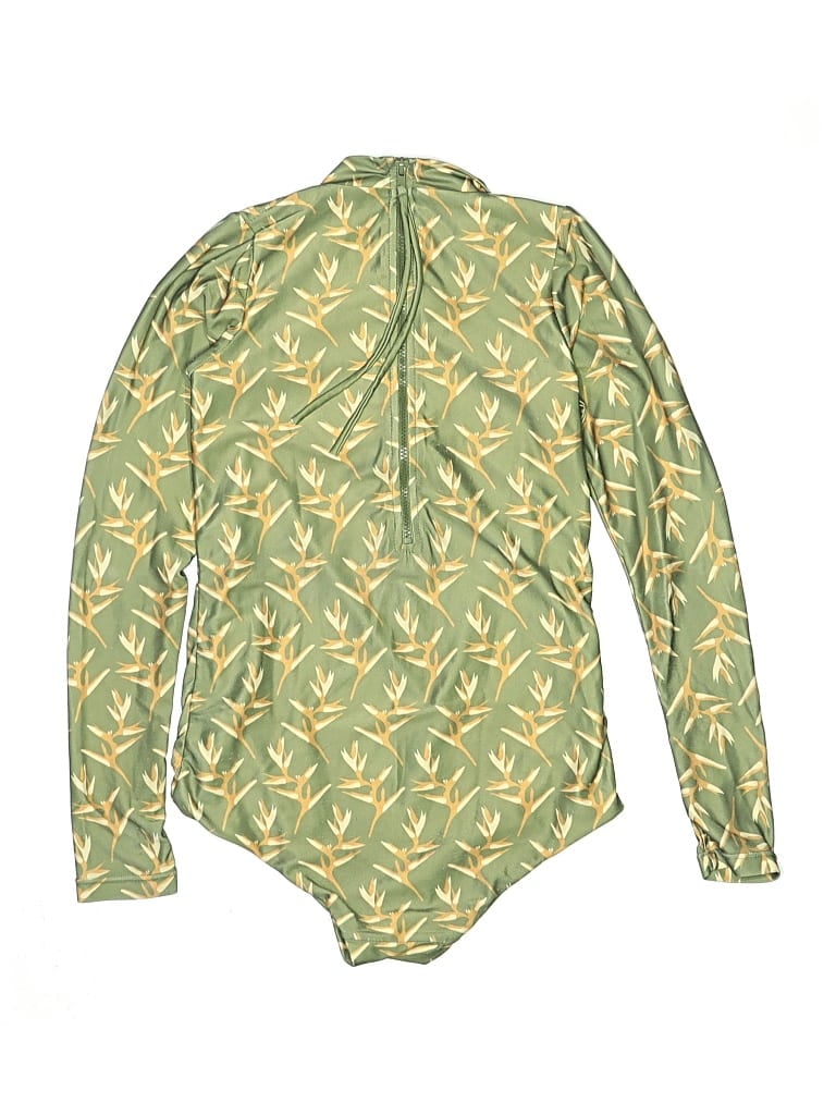 Pre-owned Unbranded Kids' Rash Guard In Green