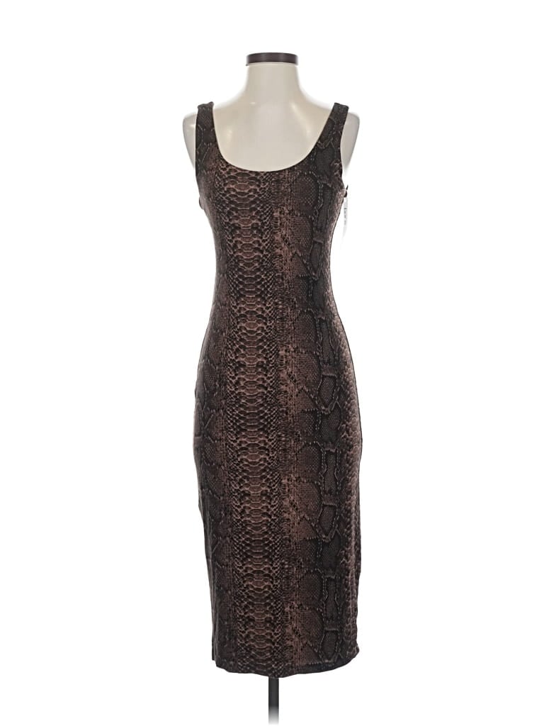 Click to view more detailed imagery on our partner's website Pre-owned Bar Iii Cocktail Dress In Brown
