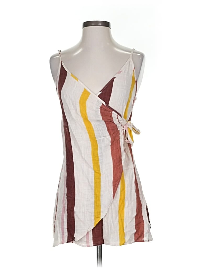 Pre-owned Out From Under Casual Dress In White