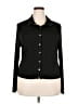 Princess Polly Black Long Sleeve Blouse Size 20 - photo 1