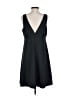J.Crew Solid Black Cocktail Dress Size XS (estimated) - photo 2