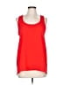 Soprano 100% Polyester Red Tank Top Size L - photo 1