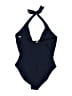 Helen Jon Solid Blue One Piece Swimsuit Size L - photo 2