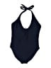 Helen Jon Solid Blue One Piece Swimsuit Size L - photo 1