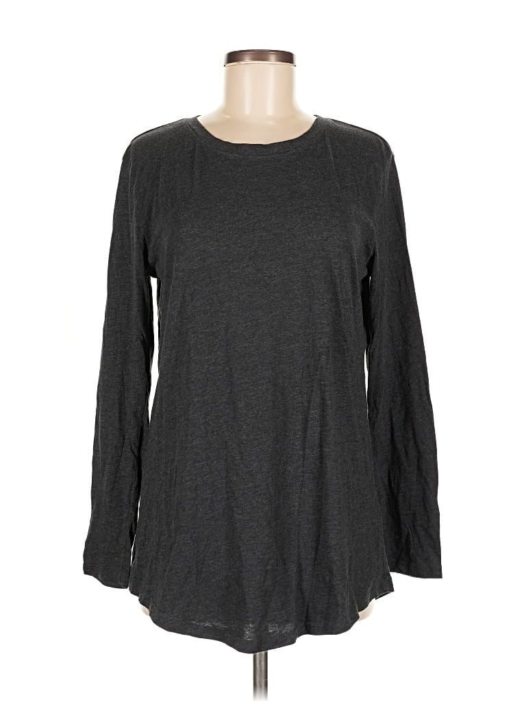 Pre-owned Bp. Long Sleeve T-shirt In Gray