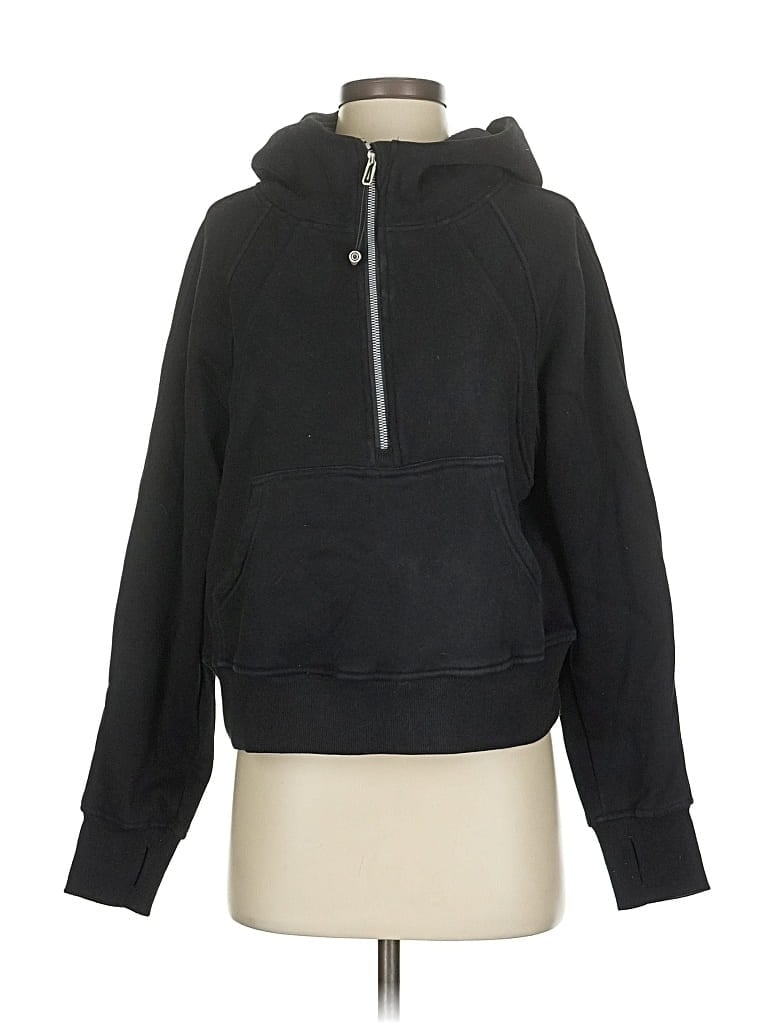Pre-owned Trendy Queen Pullover Hoodie In Black