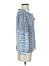 MISA Los Angeles 100% Polyester Blue 3/4 Sleeve Blouse Size S - photo 4