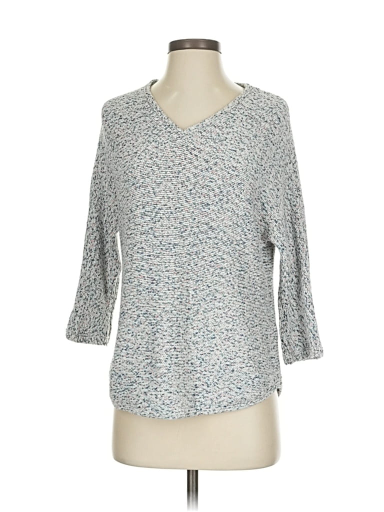 Pre-owned Chico's Cardigan Sweater In Blue