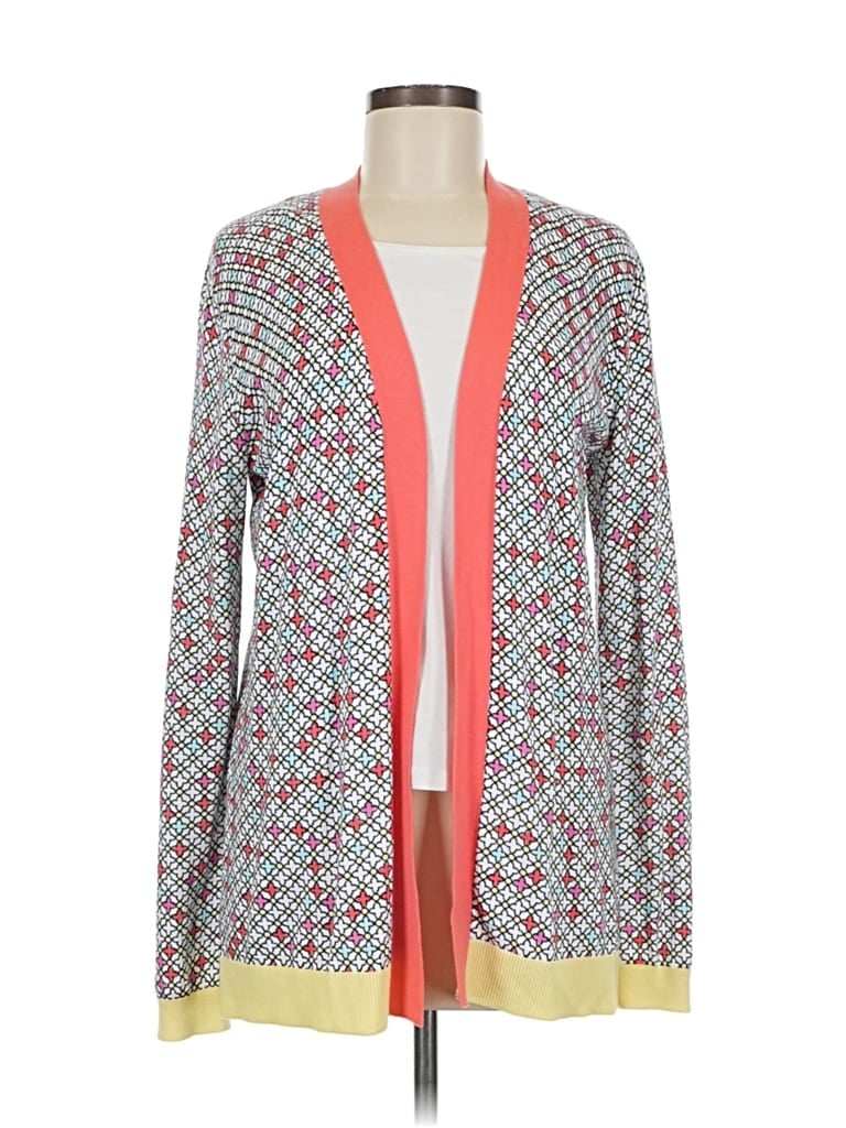 Click to view more detailed imagery on our partner's website Pre-owned Lands' End Cardigan Sweater In Orange