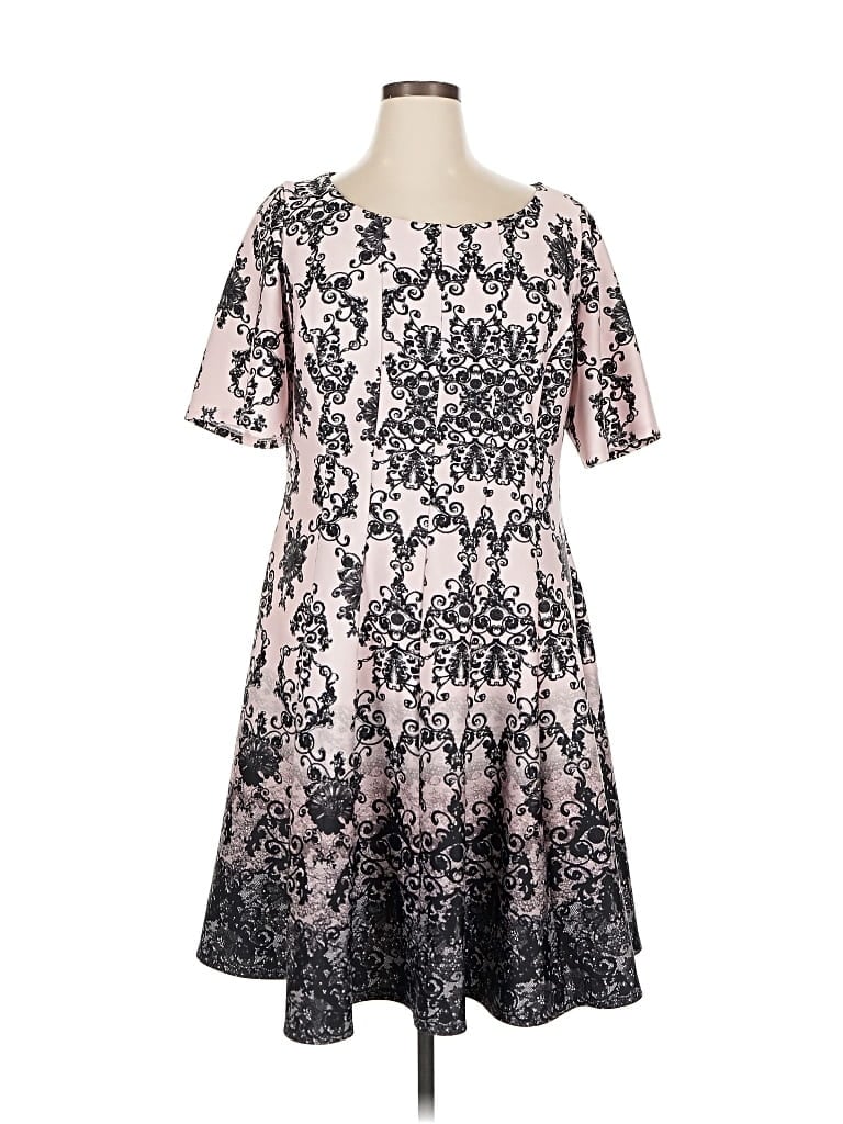 Pre-owned Dressbarn Cocktail Dress In Pink