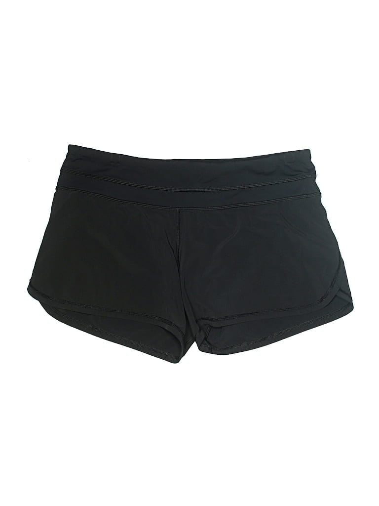 Pre-owned Lululemon Athletica Athletic Shorts In Black