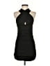 Assorted Brands Solid Black Cocktail Dress Size S - photo 1