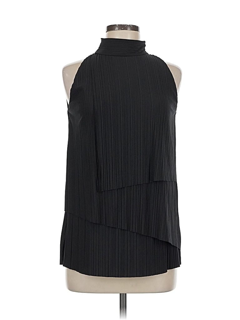 Pre-owned Frank Lyman Design Sleeveless Blouse In Black