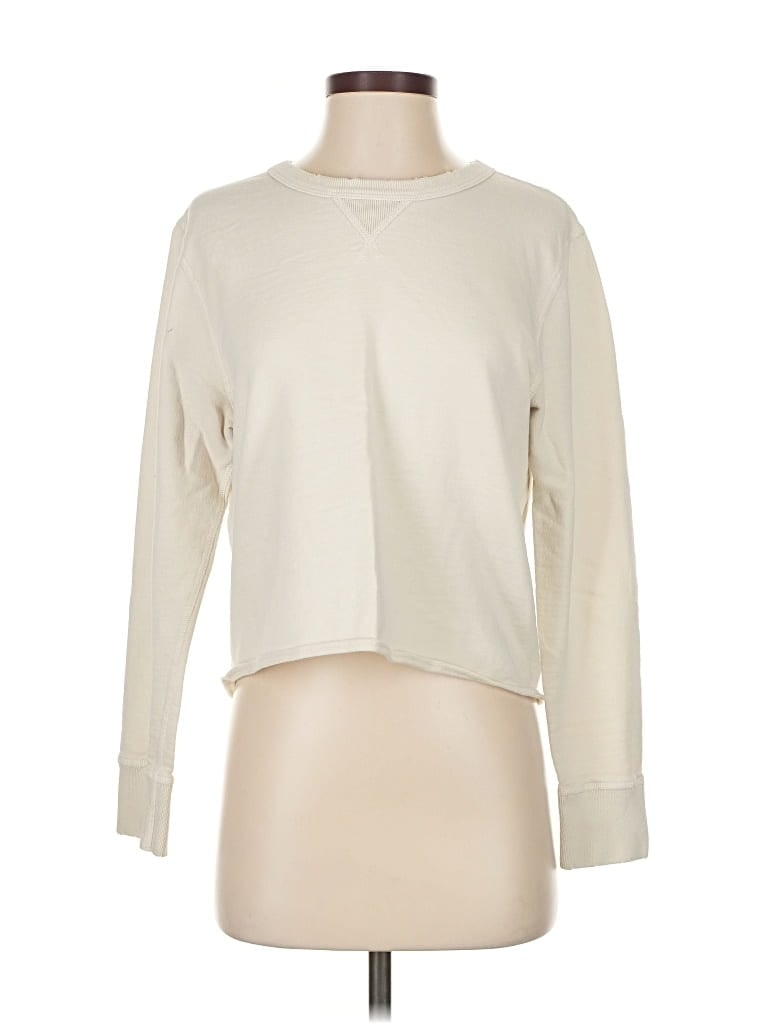 Pre-owned Rag & Bone Pullover Sweater In White