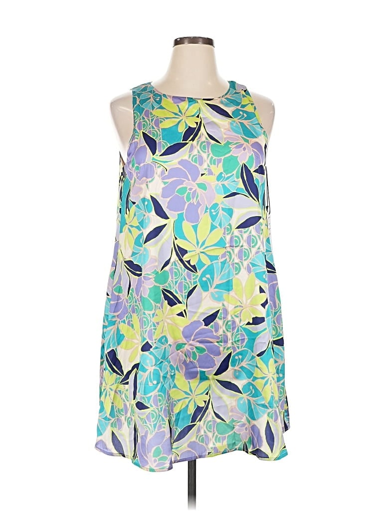 Nicole Miller Casual Dress In Blue