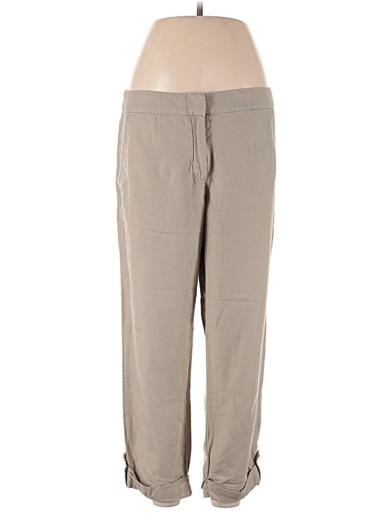 Pre-owned Eileen Fisher Casual Pants In Gray