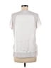 Helmut Lang 100% Polyester Silver Short Sleeve Top Size P (petite) - photo 2