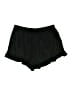 Romwe 100% Polyester Solid Black Shorts Size 1X - photo 2