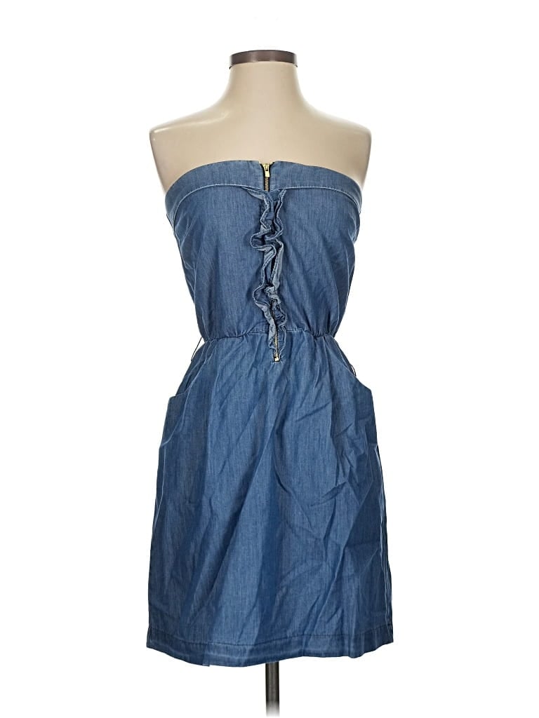 Click to view more detailed imagery on our partner's website Pre-owned Sandro Casual Dress In Blue