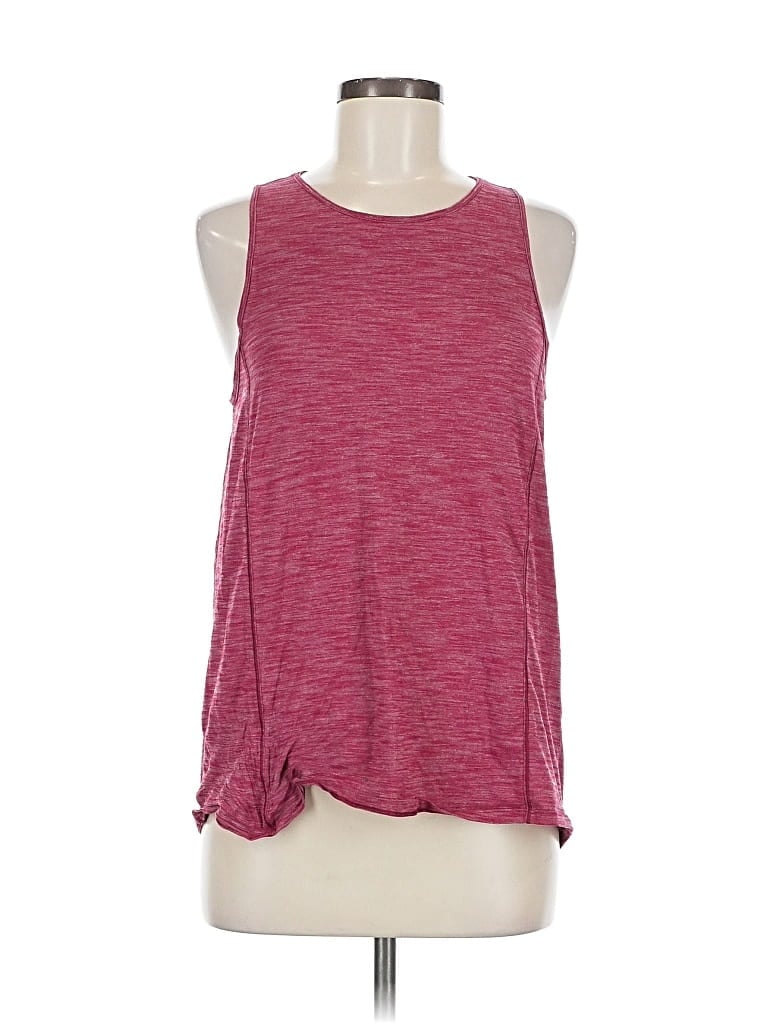 Pre-owned Lululemon Athletica Sleeveless T-shirt In Pink