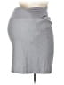 Jules & Jim Solid Gray Tan Formal Skirt Size L - photo 1