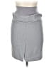 Jules & Jim Solid Gray Tan Formal Skirt Size L - photo 2