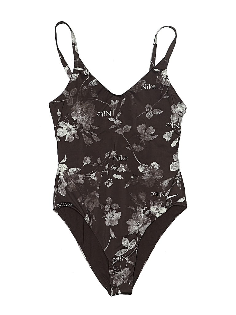 Click to view more detailed imagery on our partner's website Pre-owned Nike One Piece Swimsuit In Brown