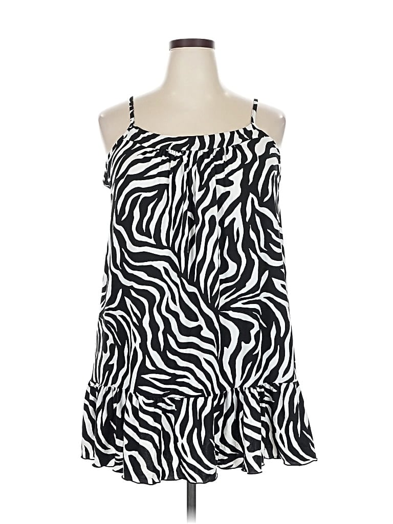 Pre-owned Joyspun Casual Dress In Black