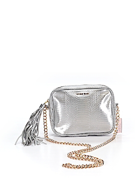 victoria secret silver crossbody bag