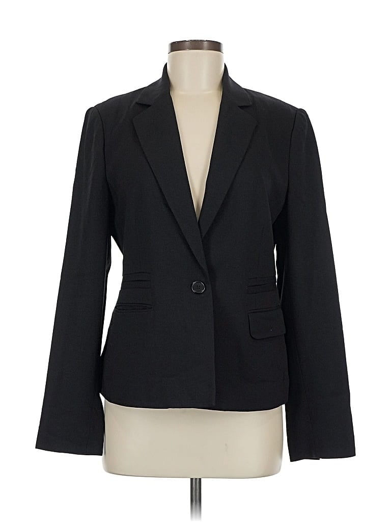 Pre-owned Bcbgmaxazria Blazer Jacket In Black