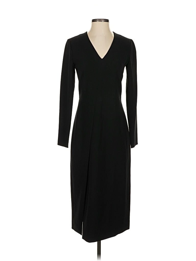 Pre-owned Theory Cocktail Dress In Black