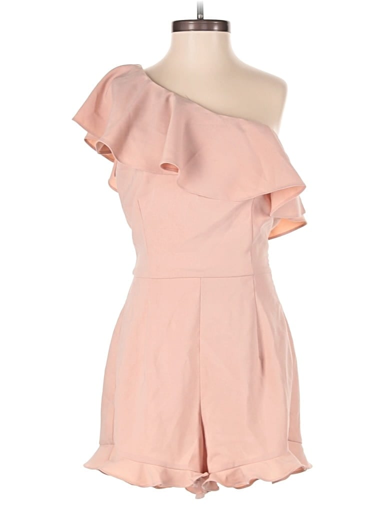 JOA Pre-owned Romper In Pink