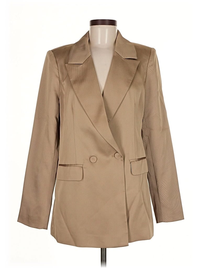 Pre-owned Favorite Daughter Blazer Jacket In Brown