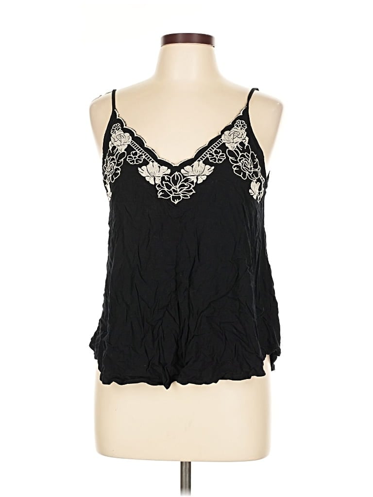 Pre-owned Eyeshadow Sleeveless Blouse In Black
