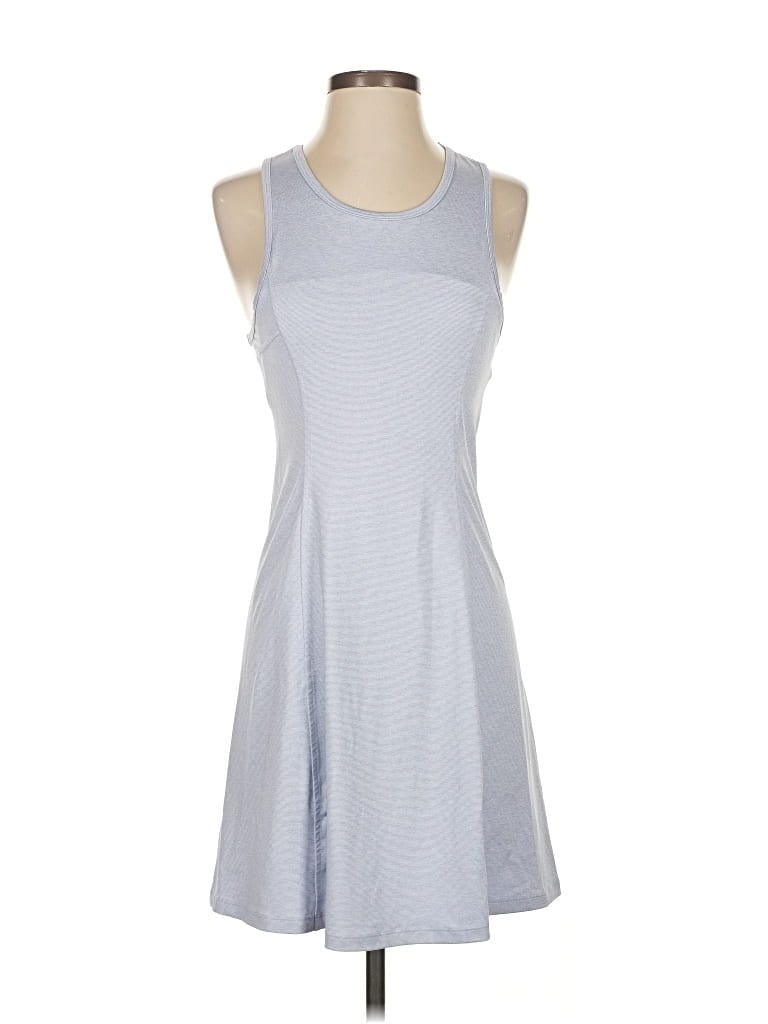 Pre-owned Harmony And Balance Casual Dress In Gray