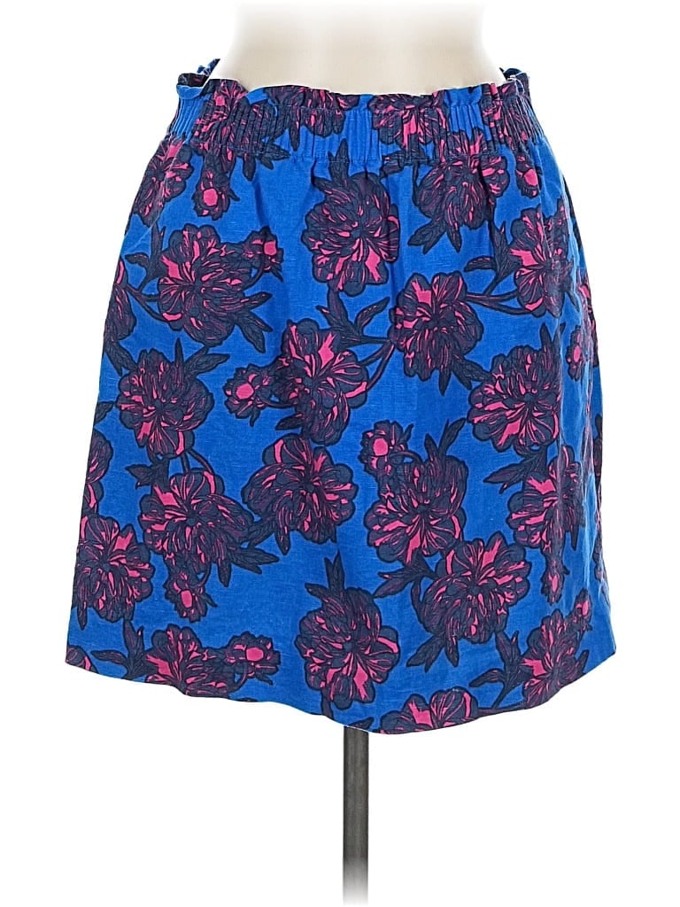Pre-owned J.crew Factory Store Casual Skirt In Blue