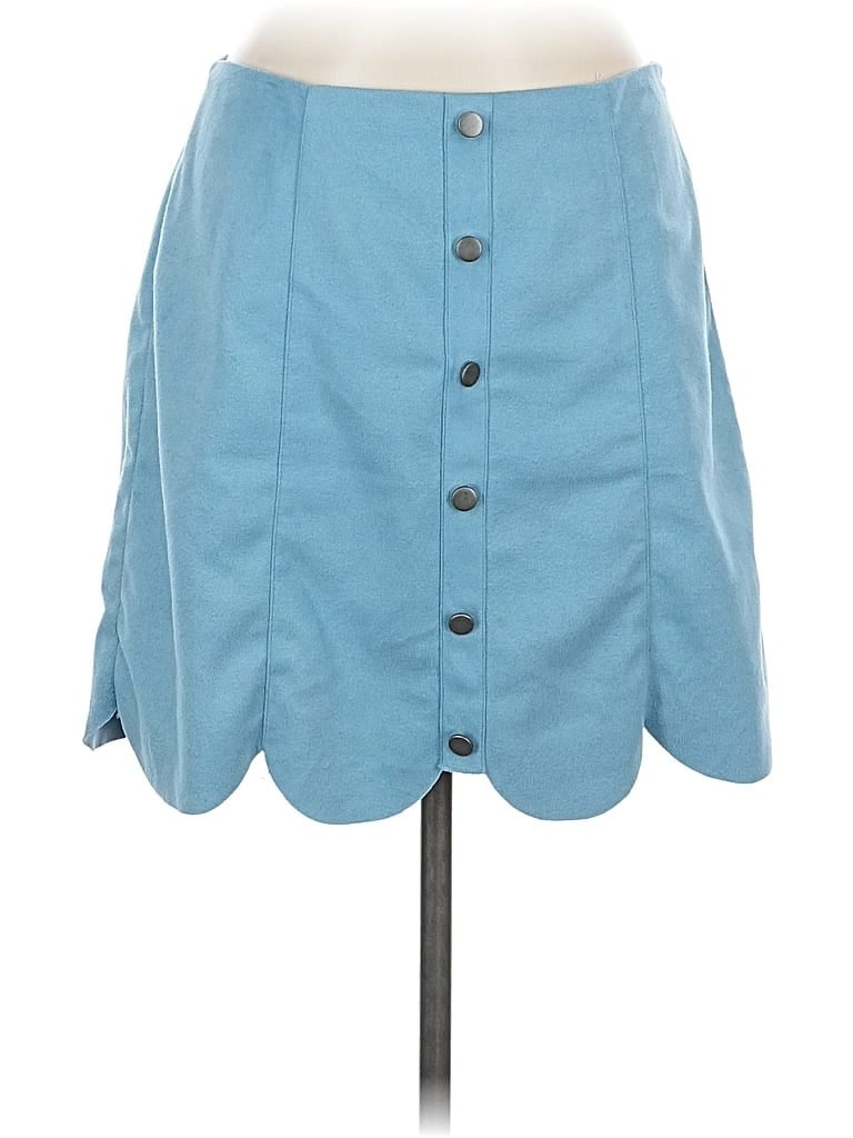 Pre-owned Lc Lauren Conrad Casual Skirt In Blue