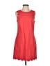 J.Crew Solid Red Casual Dress Size 4 - photo 1