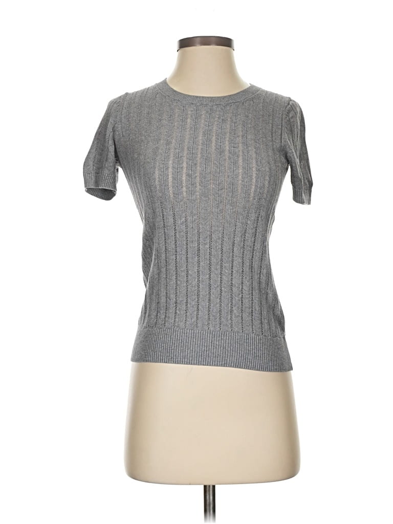 Pre-owned Banana Republic Pullover Sweater In Gray