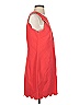 J.Crew Solid Red Casual Dress Size 4 - photo 4