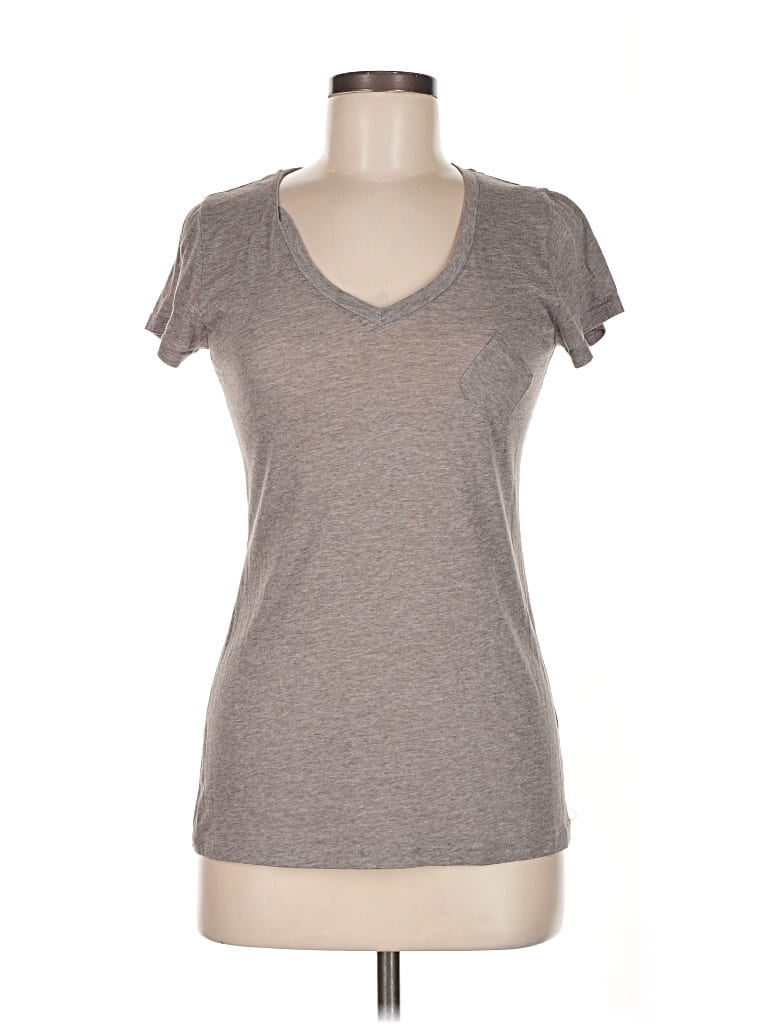 Pre-owned Assorted Brands Short Sleeve T-shirt In Gray