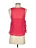 Express 100% Polyester Red Sleeveless Top Size XS - photo 2