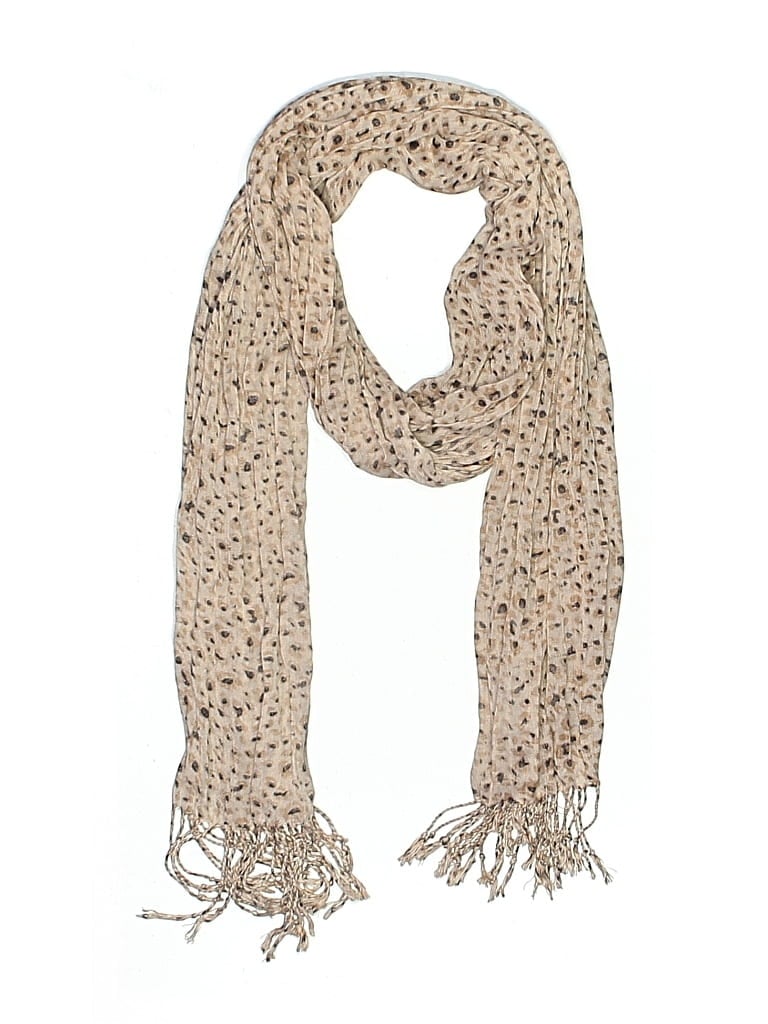 Pre-owned Unbranded Scarf In Brown