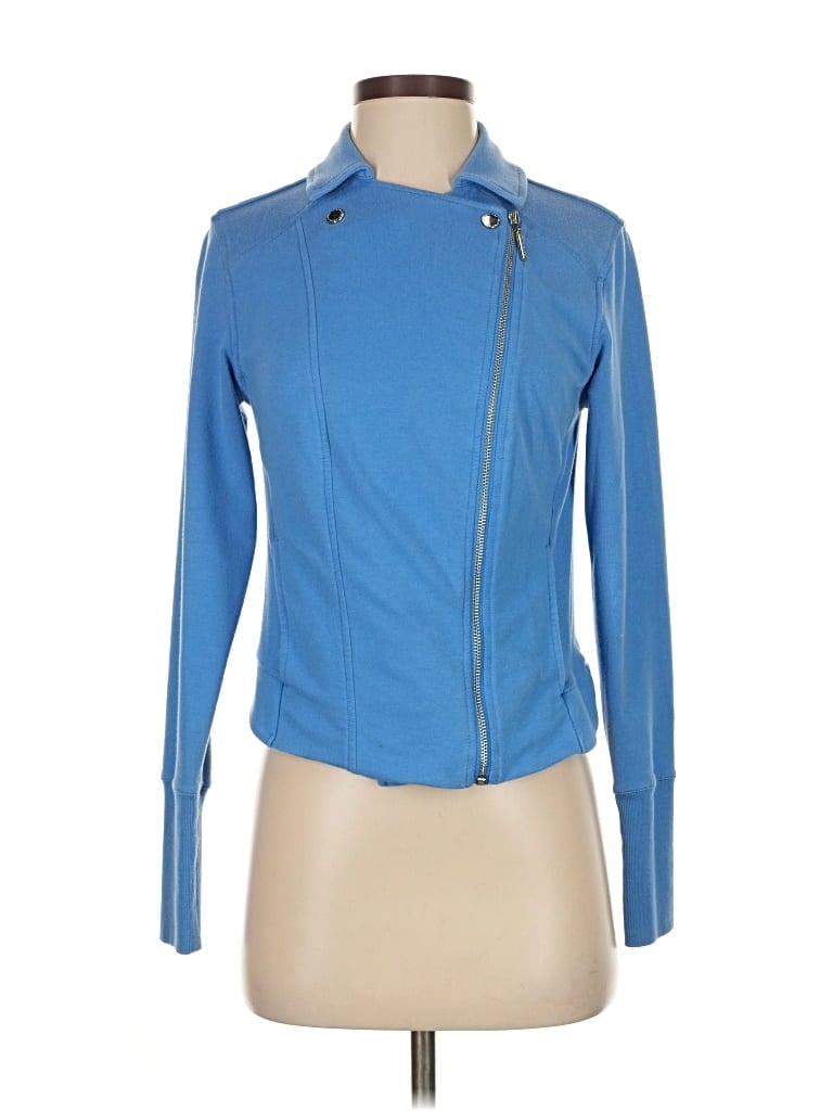 Pre-owned H By Halston Cardigan Sweater In Blue