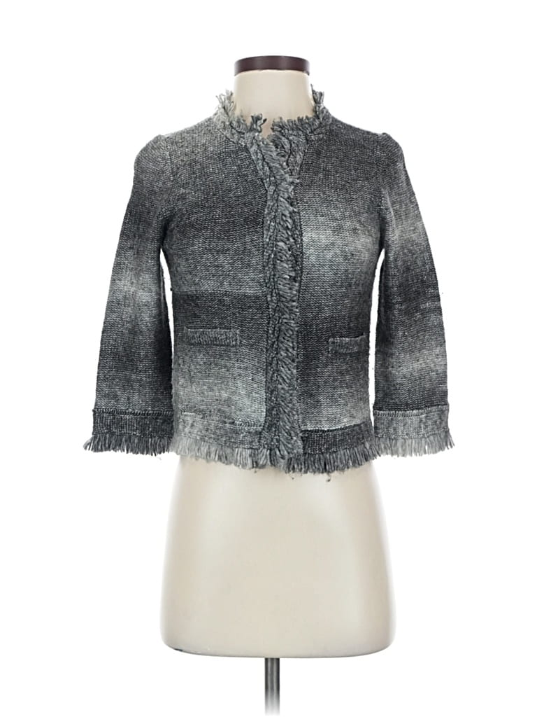 Pre-owned The Limited Cardigan Sweater In Gray