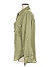DKNY 100% Polyester Green Long Sleeve Blouse Size M - photo 5